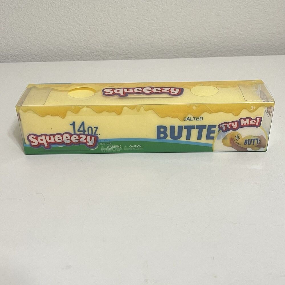 Sunny Days Squeezy Butter Viral Sensory Squishy Stress Relief Squeeze Toy NEW